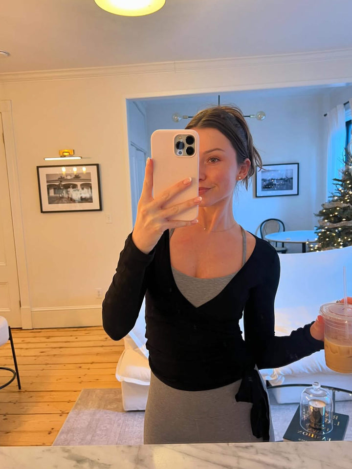 Luna’s Pilates Poise Wrap Top