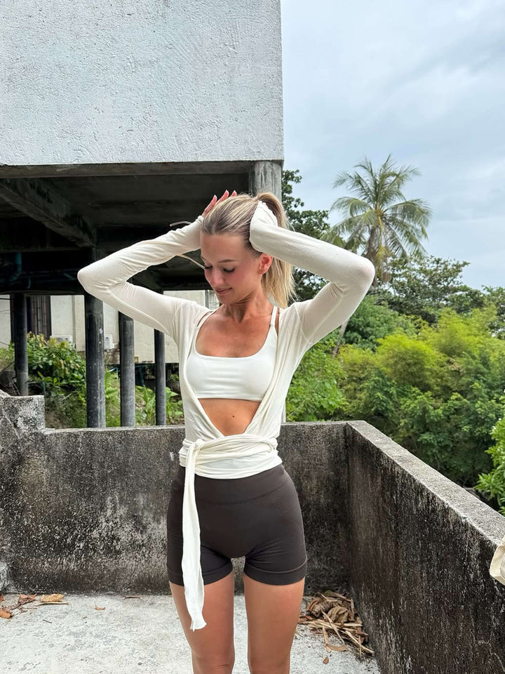 Luna’s Pilates Poise Wrap Top