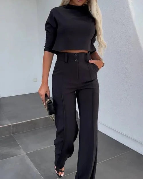 Luna’s Power Allure Flared Two-Piece Set