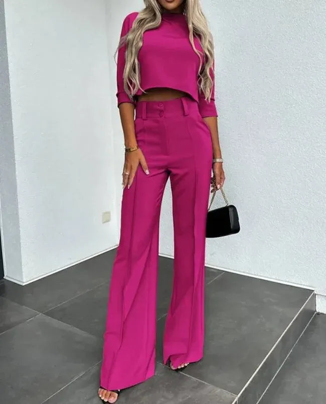 Luna’s Power Allure Flared Two-Piece Set