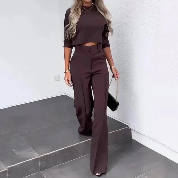 Luna’s Power Allure Flared Two-Piece Set