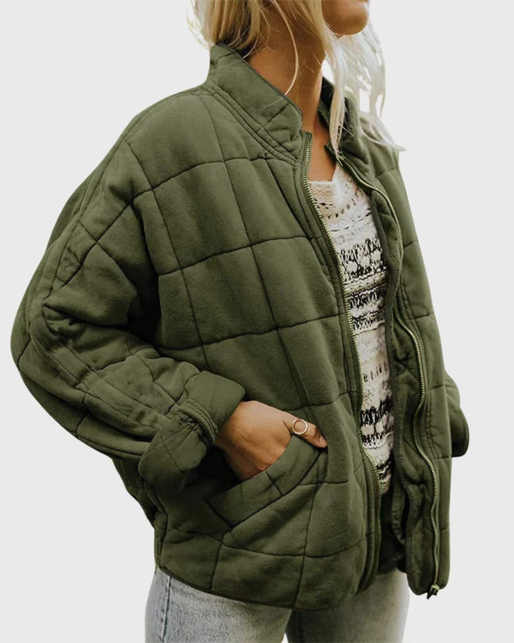 Luna’s Quilted Oversized Jacket