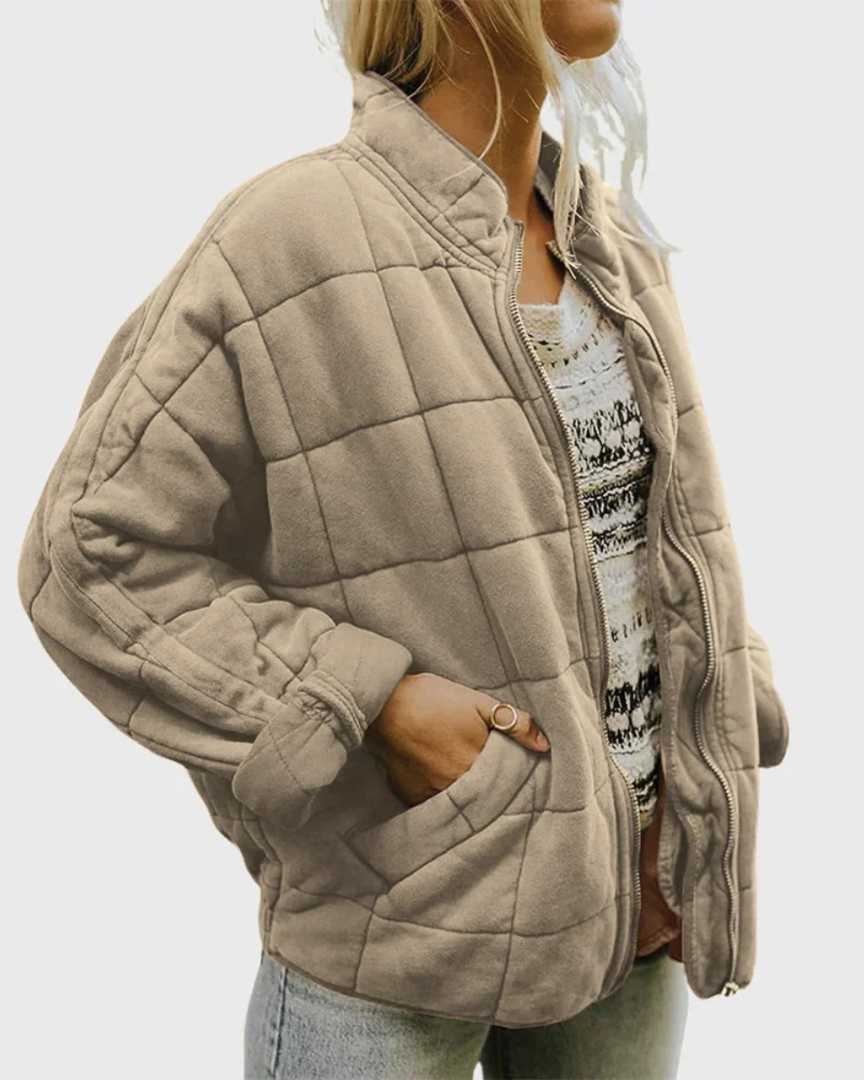 Luna’s Quilted Oversized Jacket
