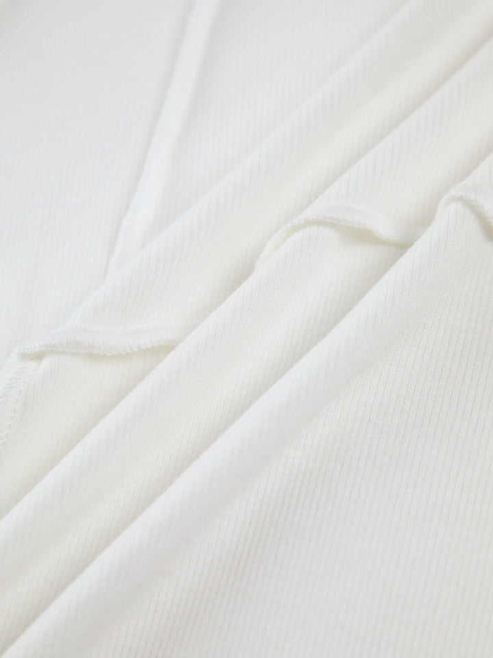 Luna’s Ribbed Detail Long Sleeve Top