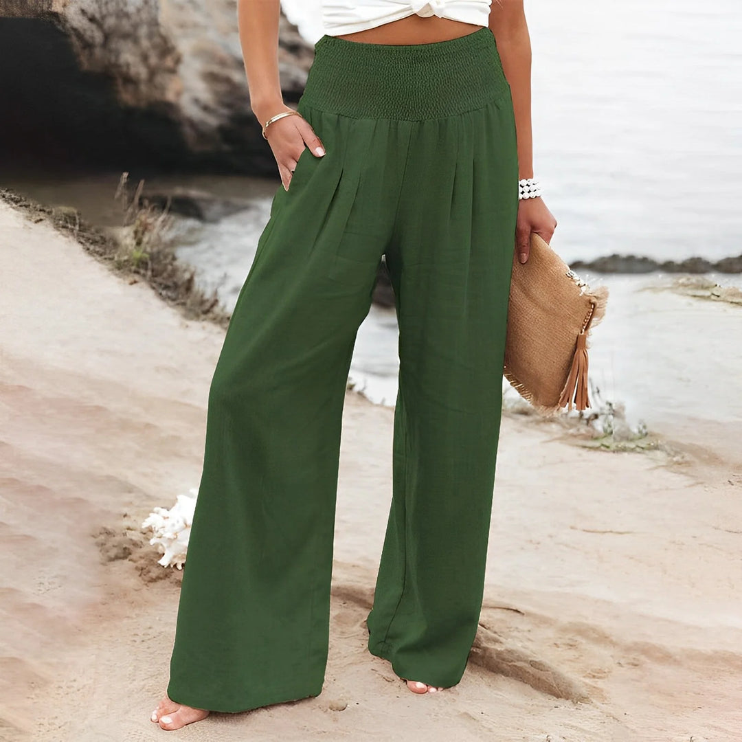 Luna’s Seaside Serenity Wide-Leg Pants