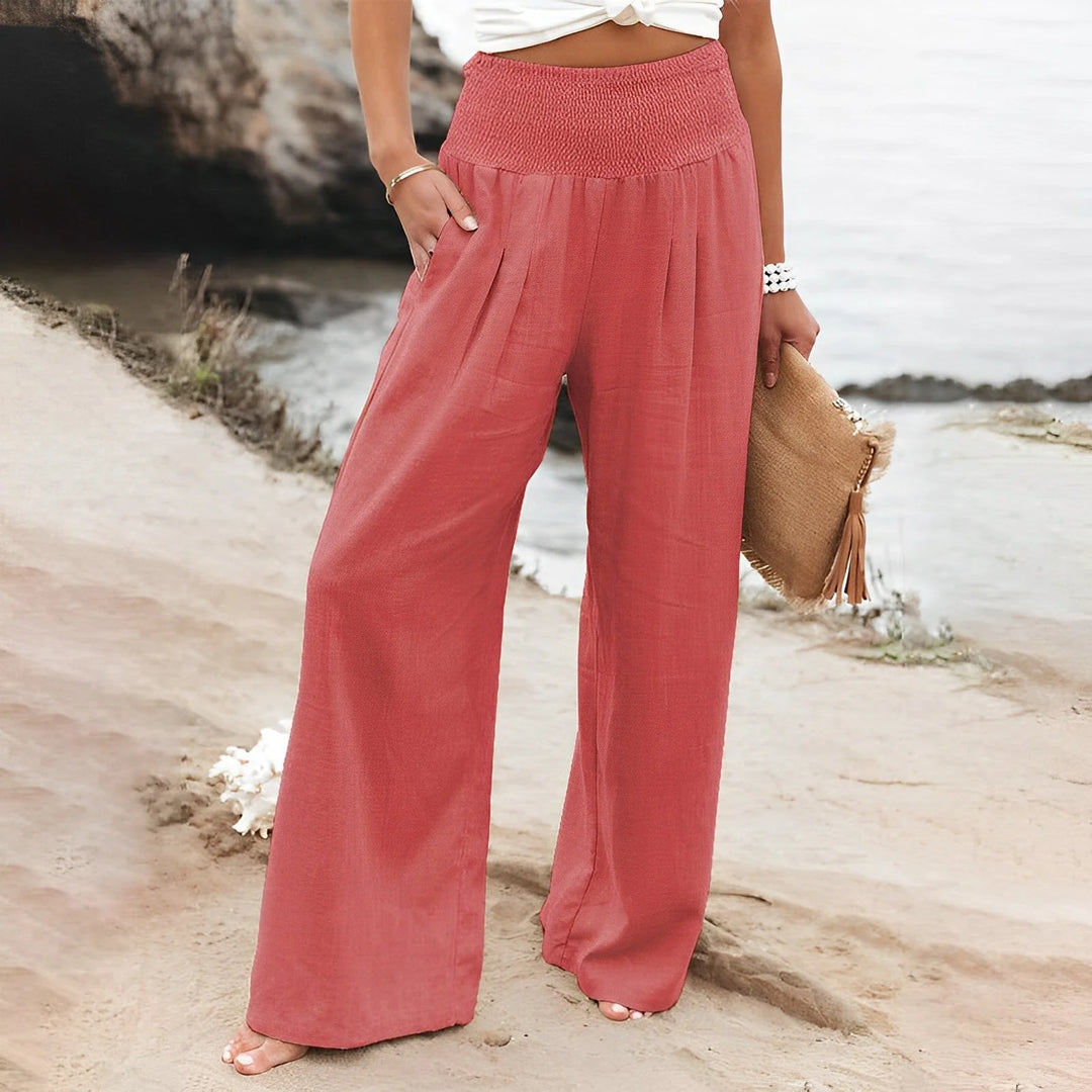 Luna’s Seaside Serenity Wide-Leg Pants