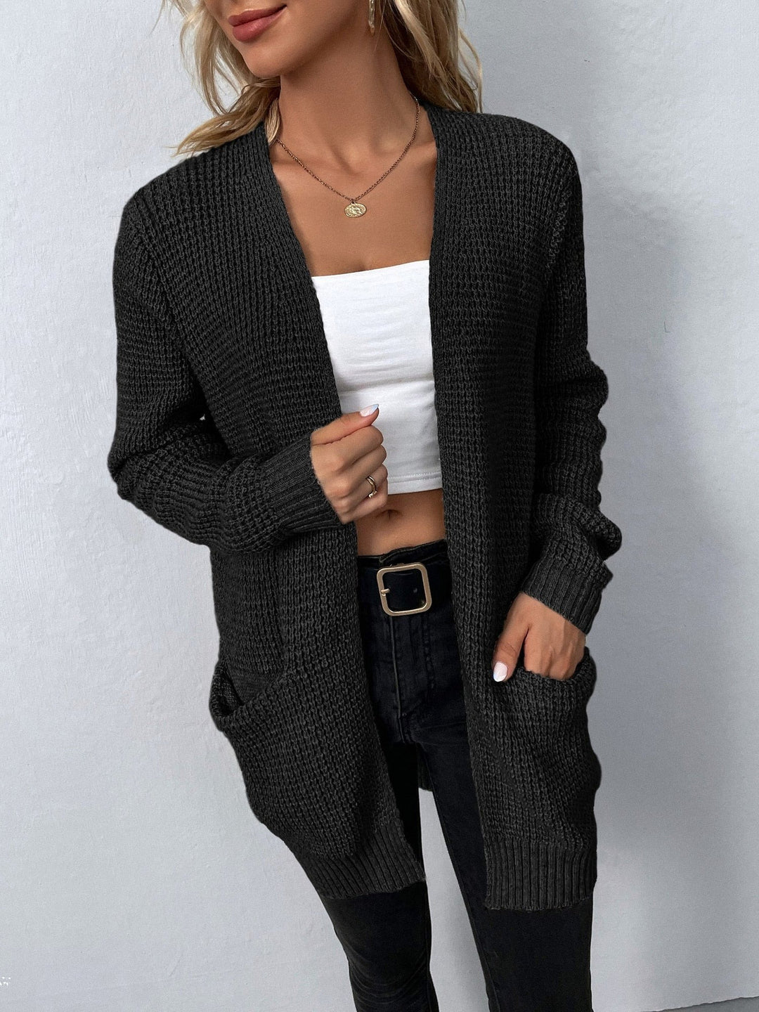Luna’s Serene Knit Pocket Cardigan