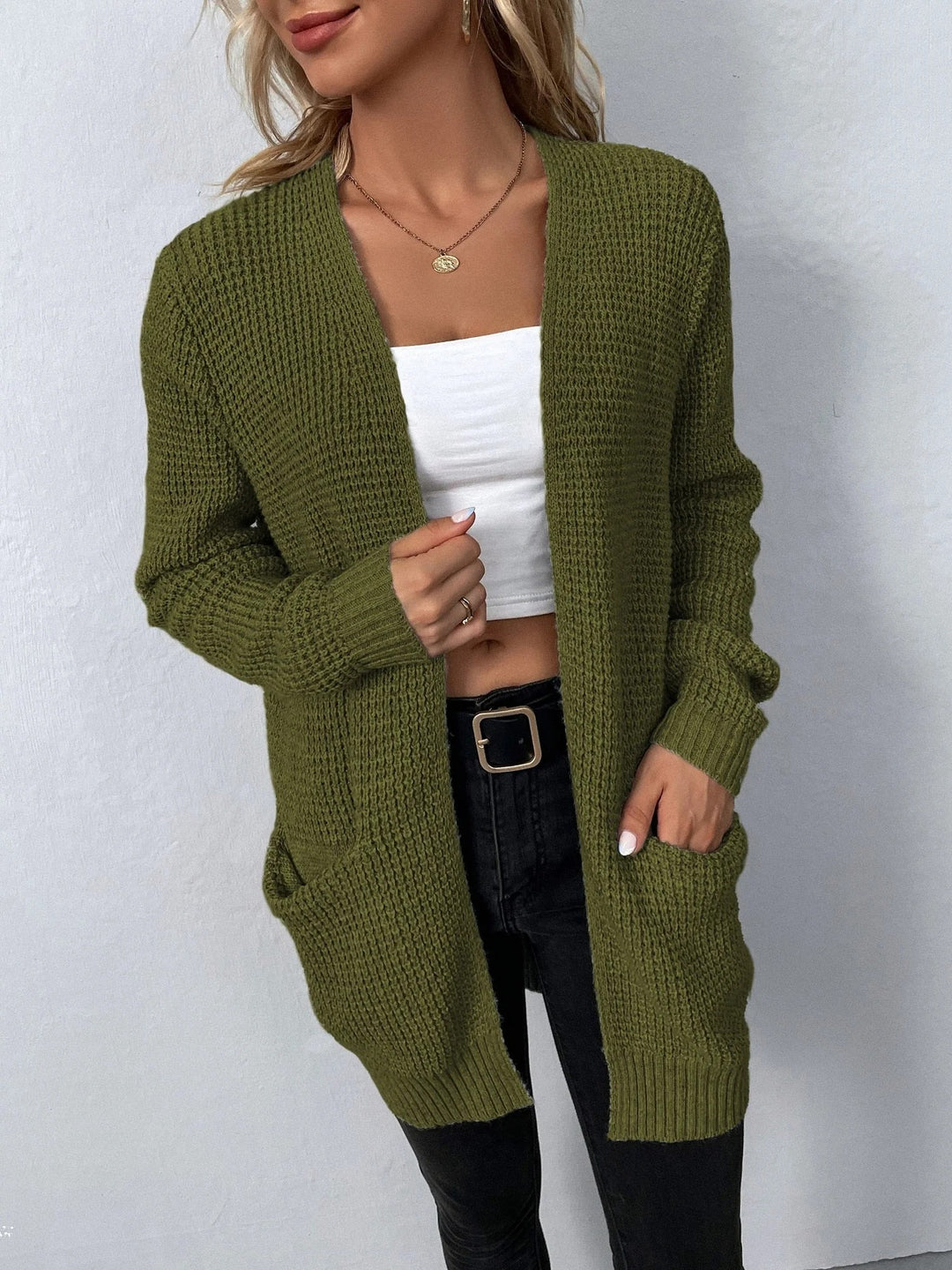 Luna’s Serene Knit Pocket Cardigan