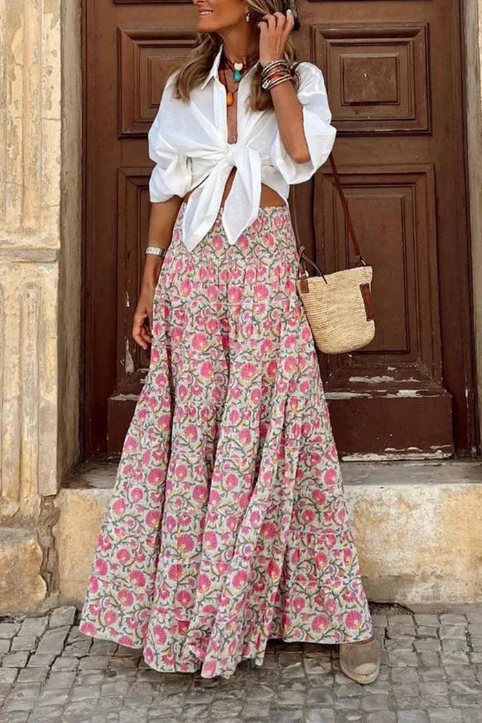 Luna’s Spirited Escape Maxi Skirt