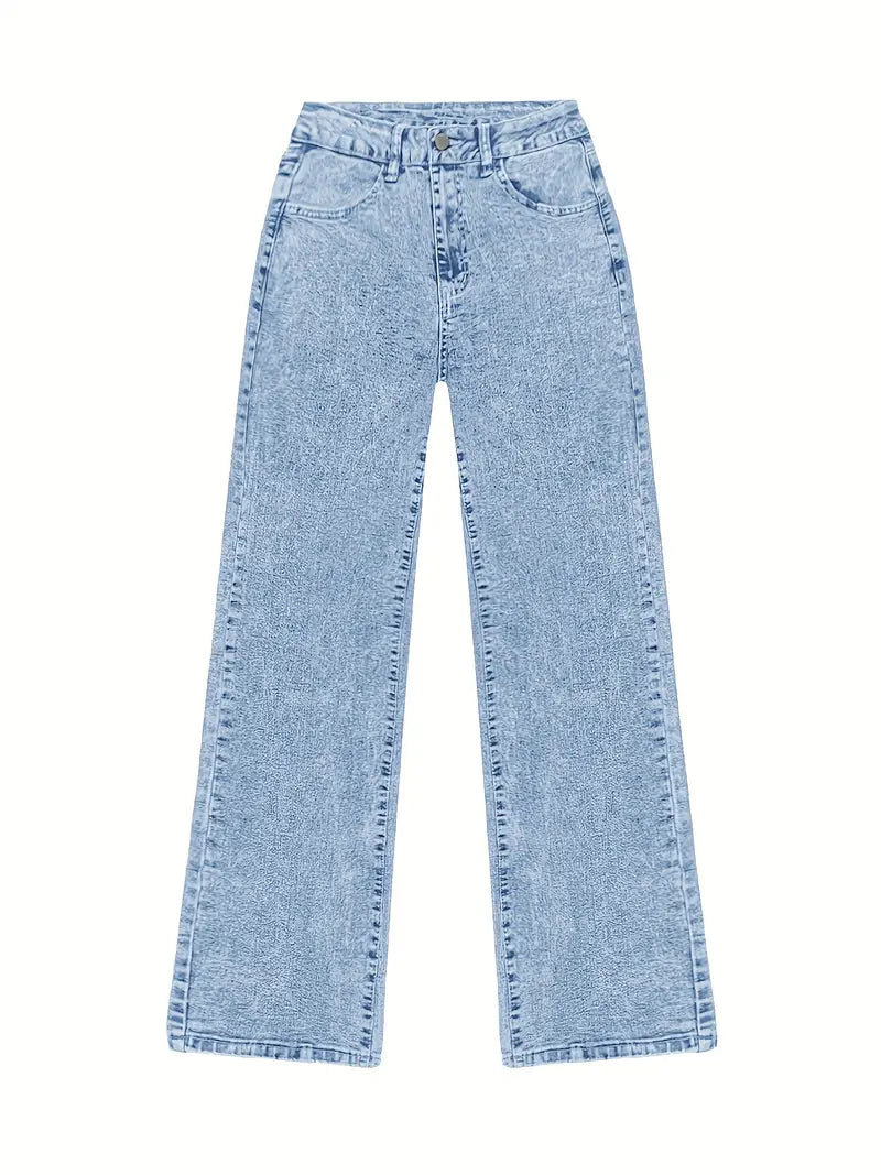 Luna’s Street Muse High-Waist Wide Leg Jeans