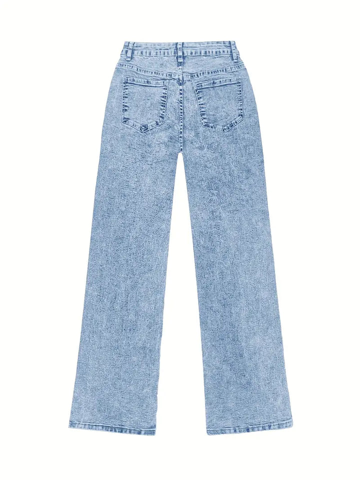 Luna’s Street Muse High-Waist Wide Leg Jeans