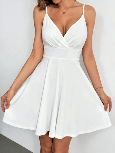 Luna’s Sunset Whirl Mini Dress