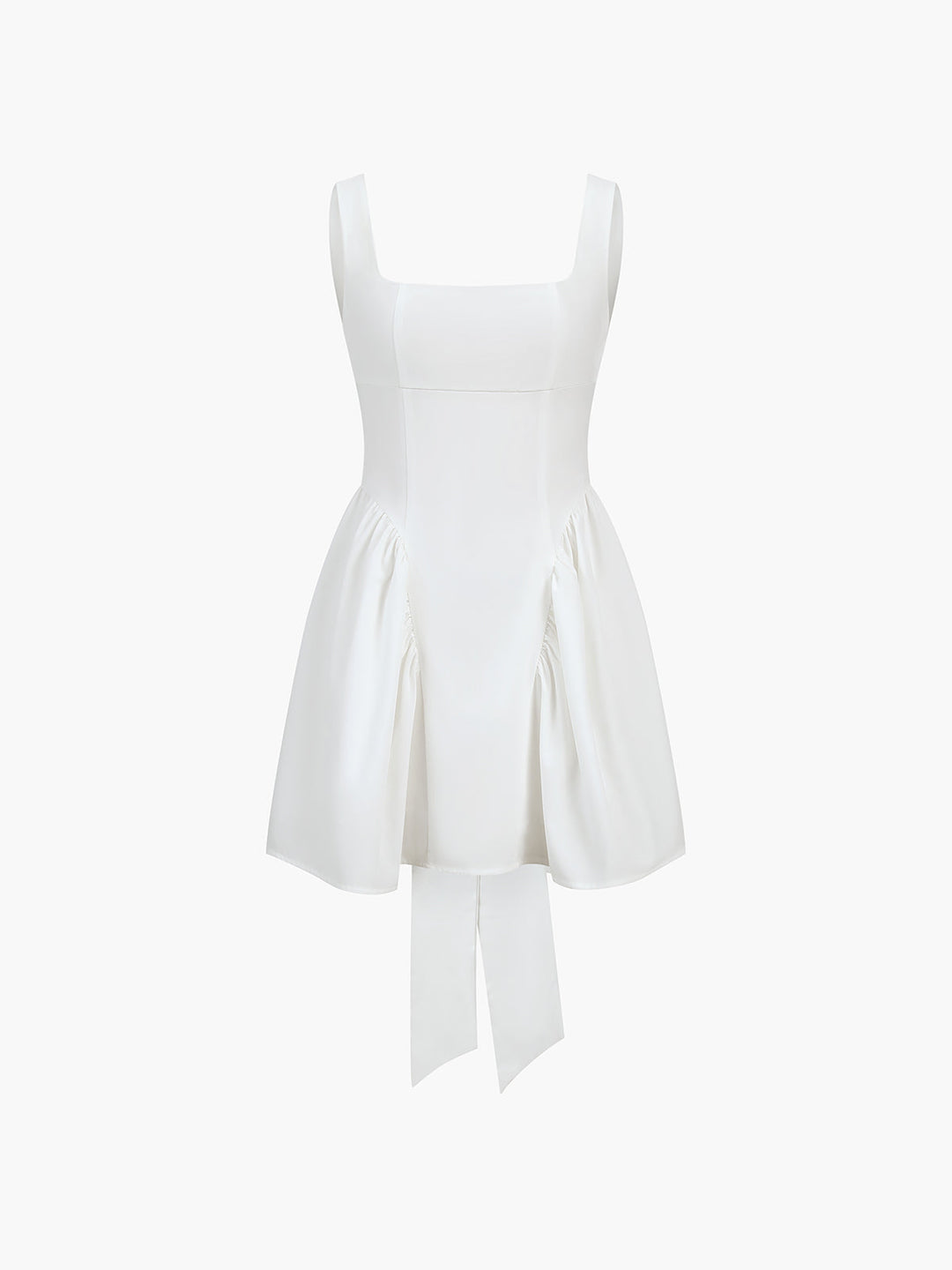 Luna’s Sweet Whispers Bow-Back Mini Dress