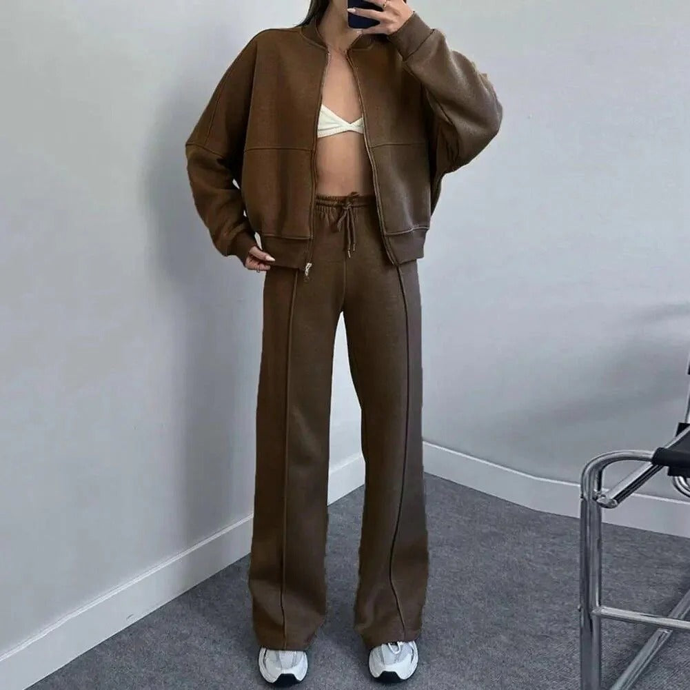 Luna’s Urban Grace Drawstring Wide-Leg Set