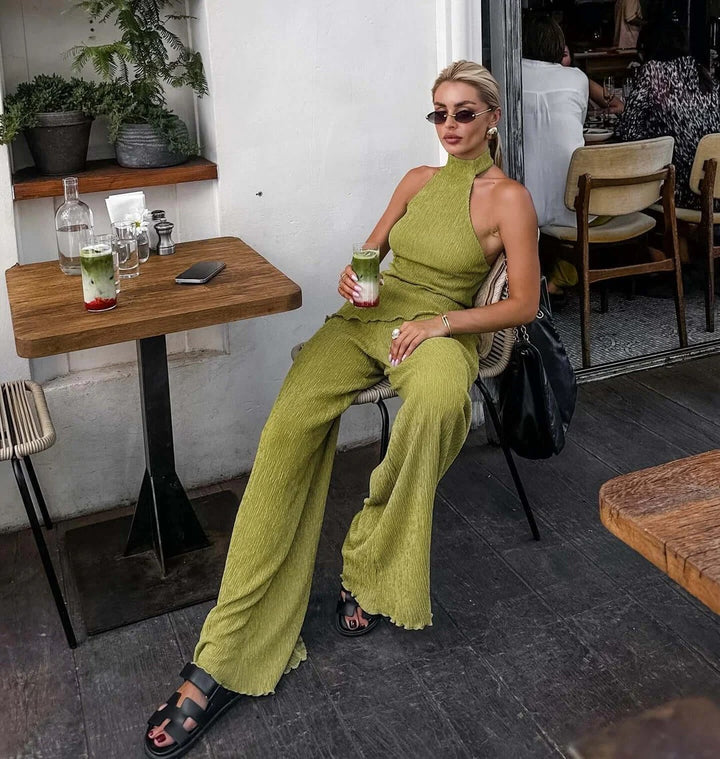 Luna’s Urban Muse Ruffle-Edge Co-Ord Set