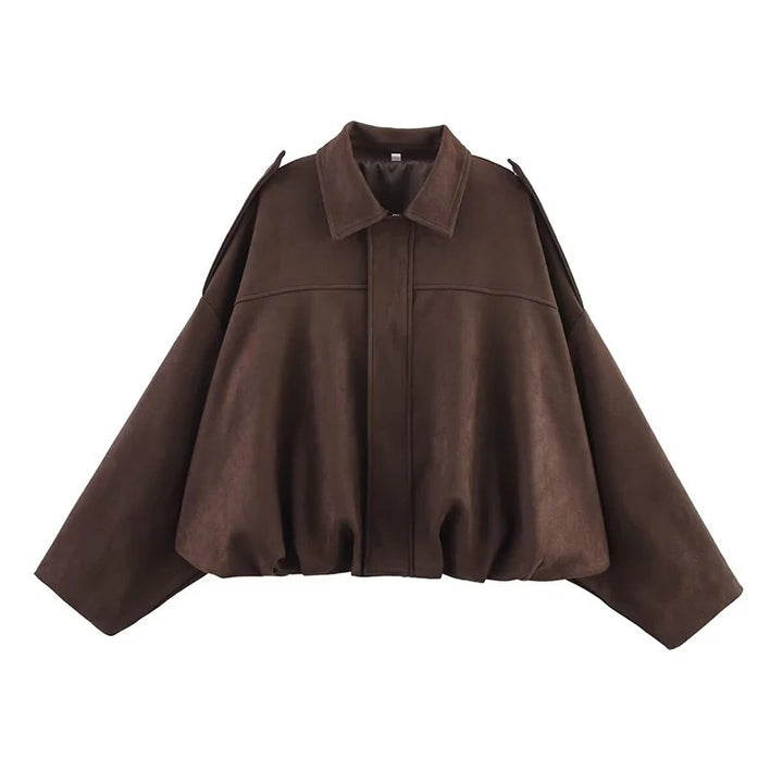 Luna’s Vintage Oversized Bomber Jacket