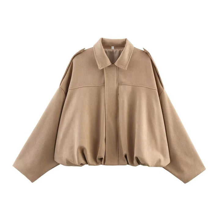 Luna’s Vintage Oversized Bomber Jacket