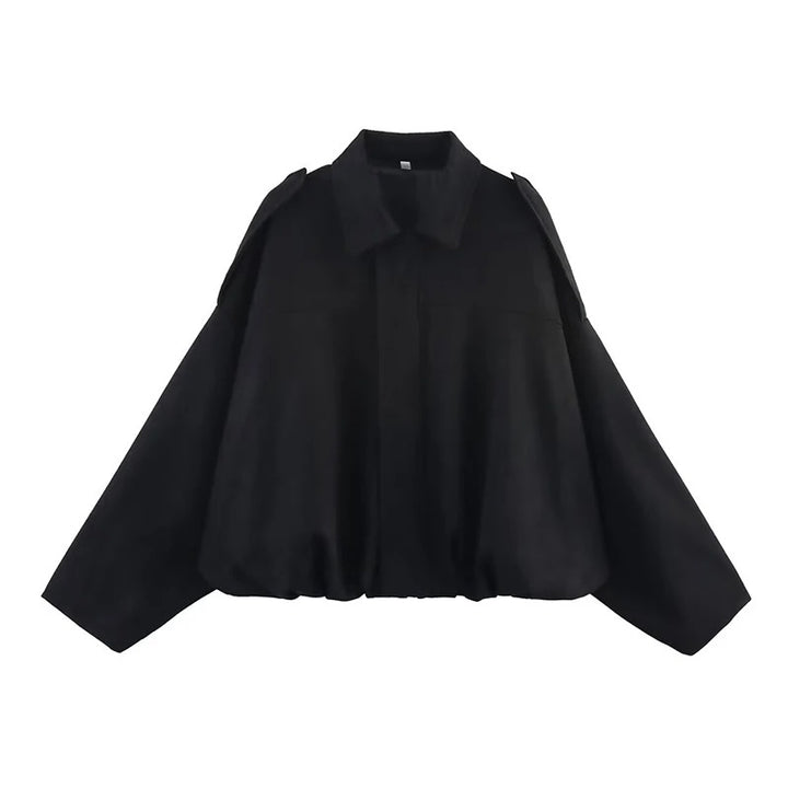 Luna’s Vintage Oversized Bomber Jacket