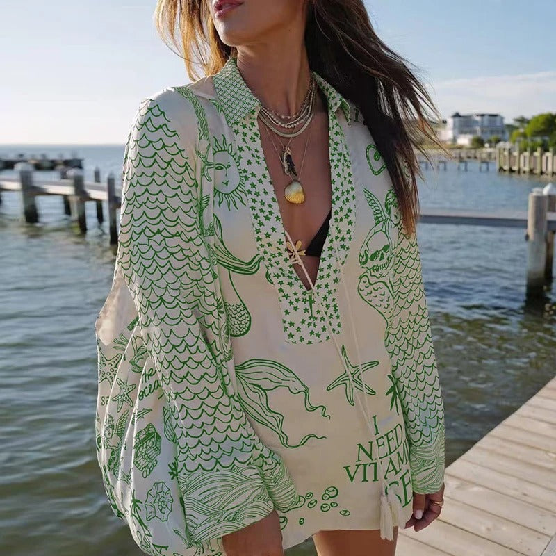 Luna’s Vitamin Sea Tunic Two-Piece Set