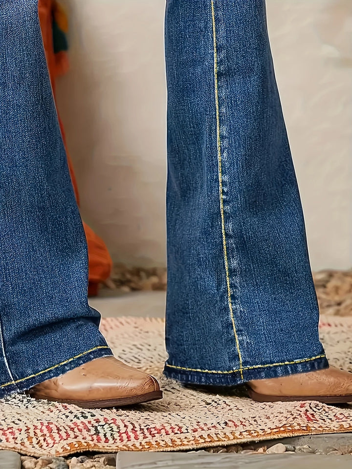 Luna’s Wild Horizon High-Waist Flare Jeans