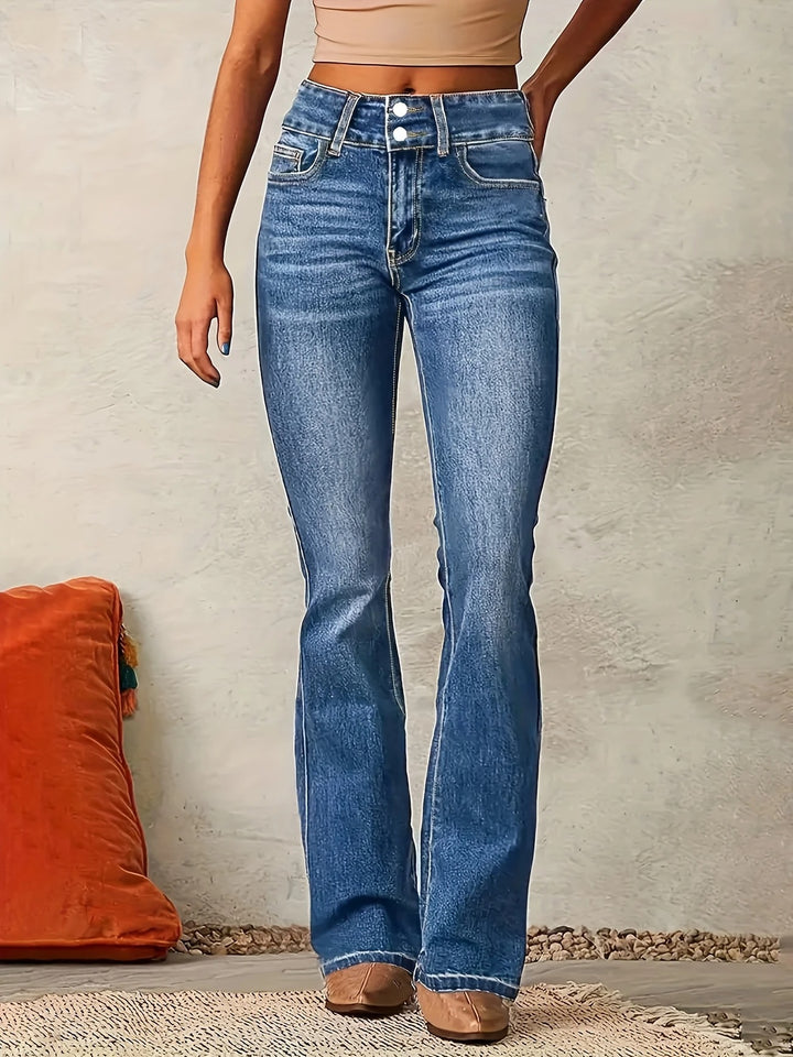 Luna’s Wild Horizon High-Waist Flare Jeans