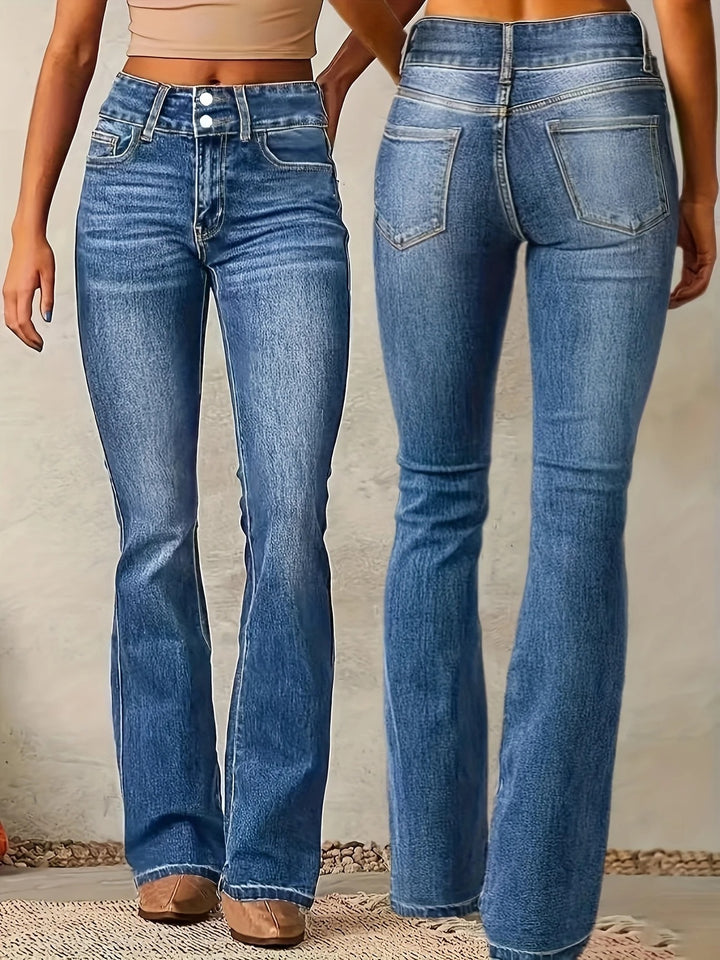 Luna’s Wild Horizon High-Waist Flare Jeans
