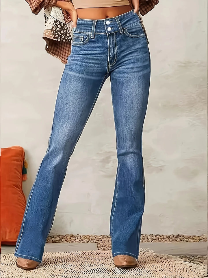 Luna’s Wild Horizon High-Waist Flare Jeans