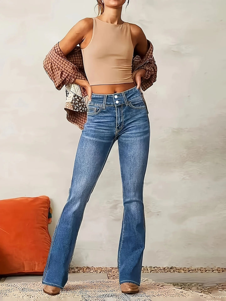 Luna’s Wild Horizon High-Waist Flare Jeans