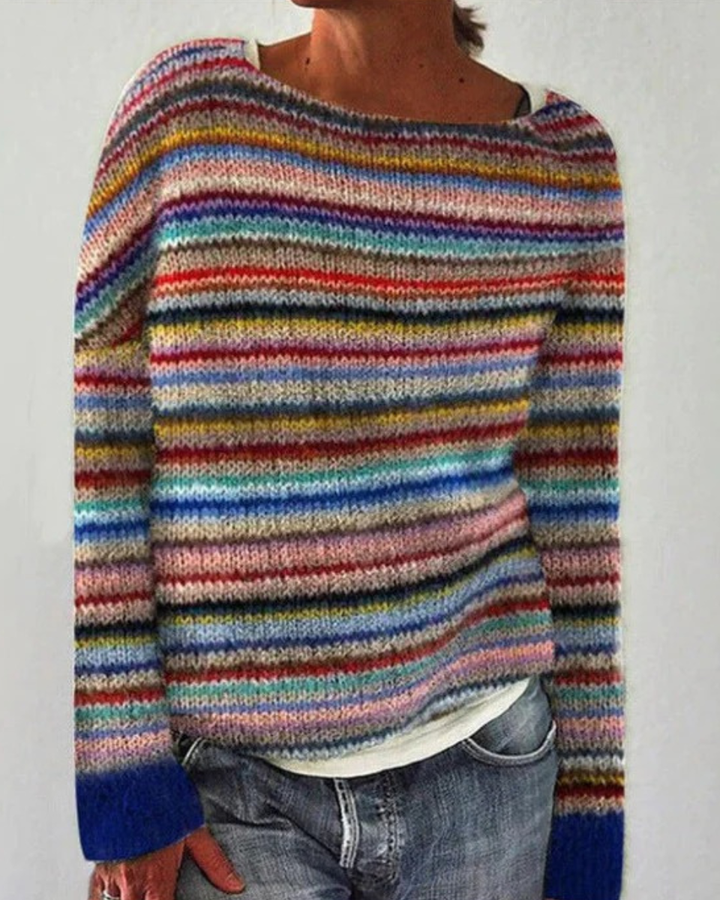 Luna’s Cosy Nordic Pattern Knit Jumper