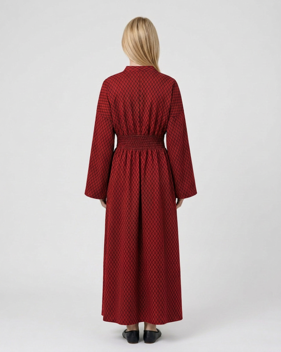 Luna’s Radiant Allure Long Sleeve Maxi Dress