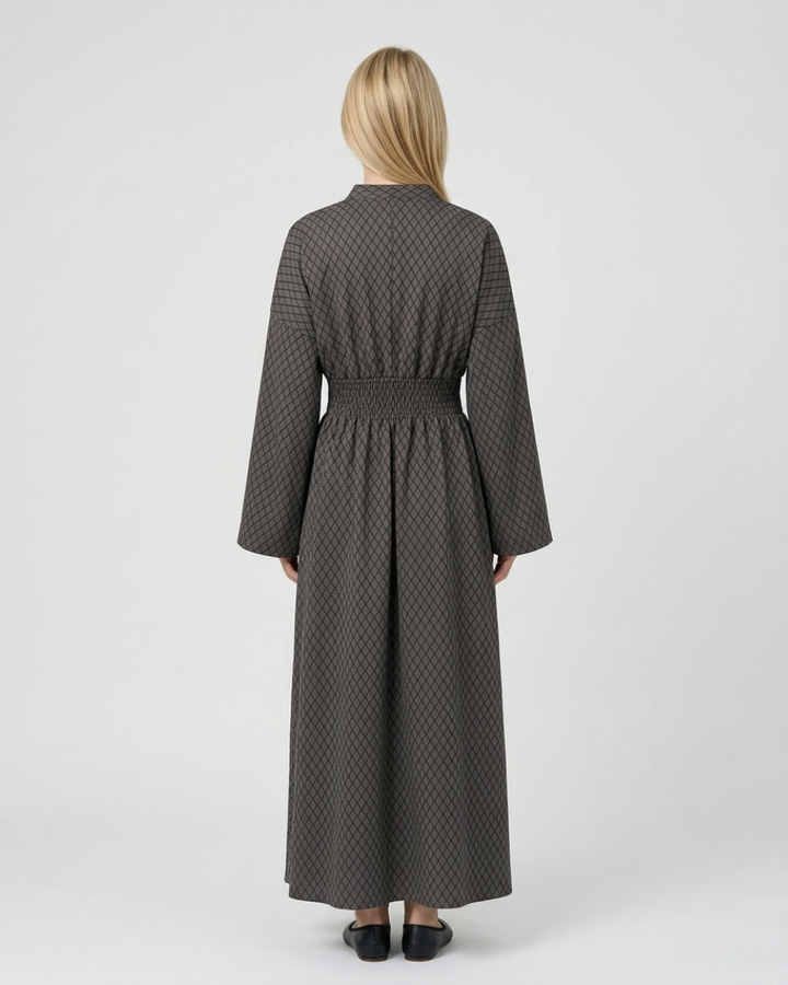 Luna’s Radiant Allure Long Sleeve Maxi Dress