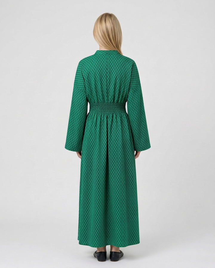 Luna’s Radiant Allure Long Sleeve Maxi Dress