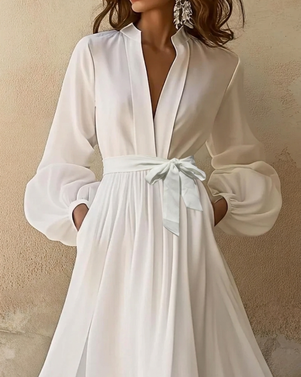 Luna’s Whispers of Grace Pleated Maxi Dress
