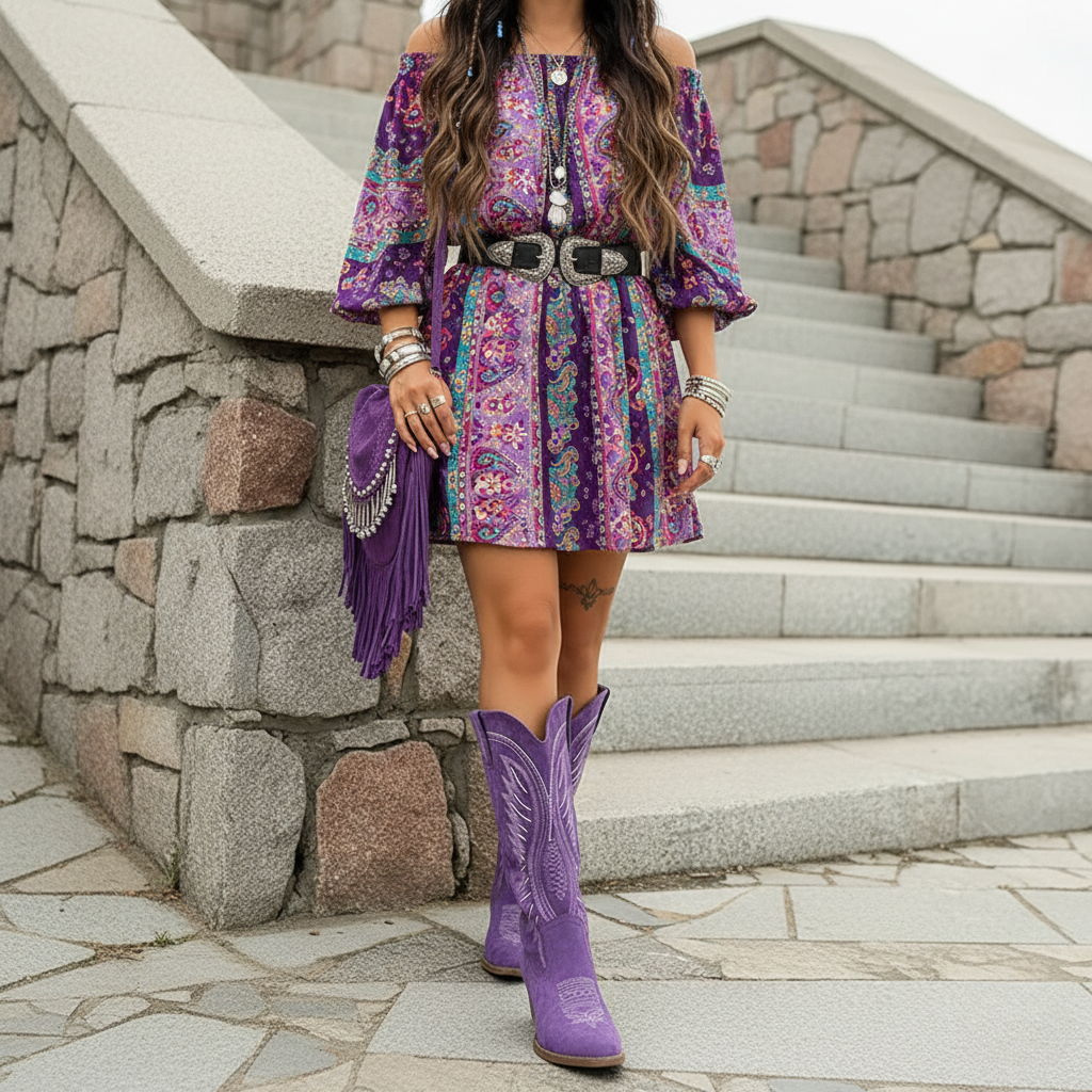 Luna’s Wild Spirit Embroidered Western Boots