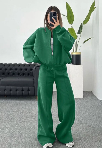 Luna’s Urban Grace Drawstring Wide-Leg Set