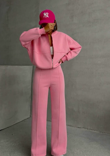 Luna’s Urban Grace Drawstring Wide-Leg Set
