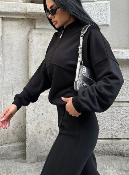 Luna’s Urban Grace Drawstring Wide-Leg Set